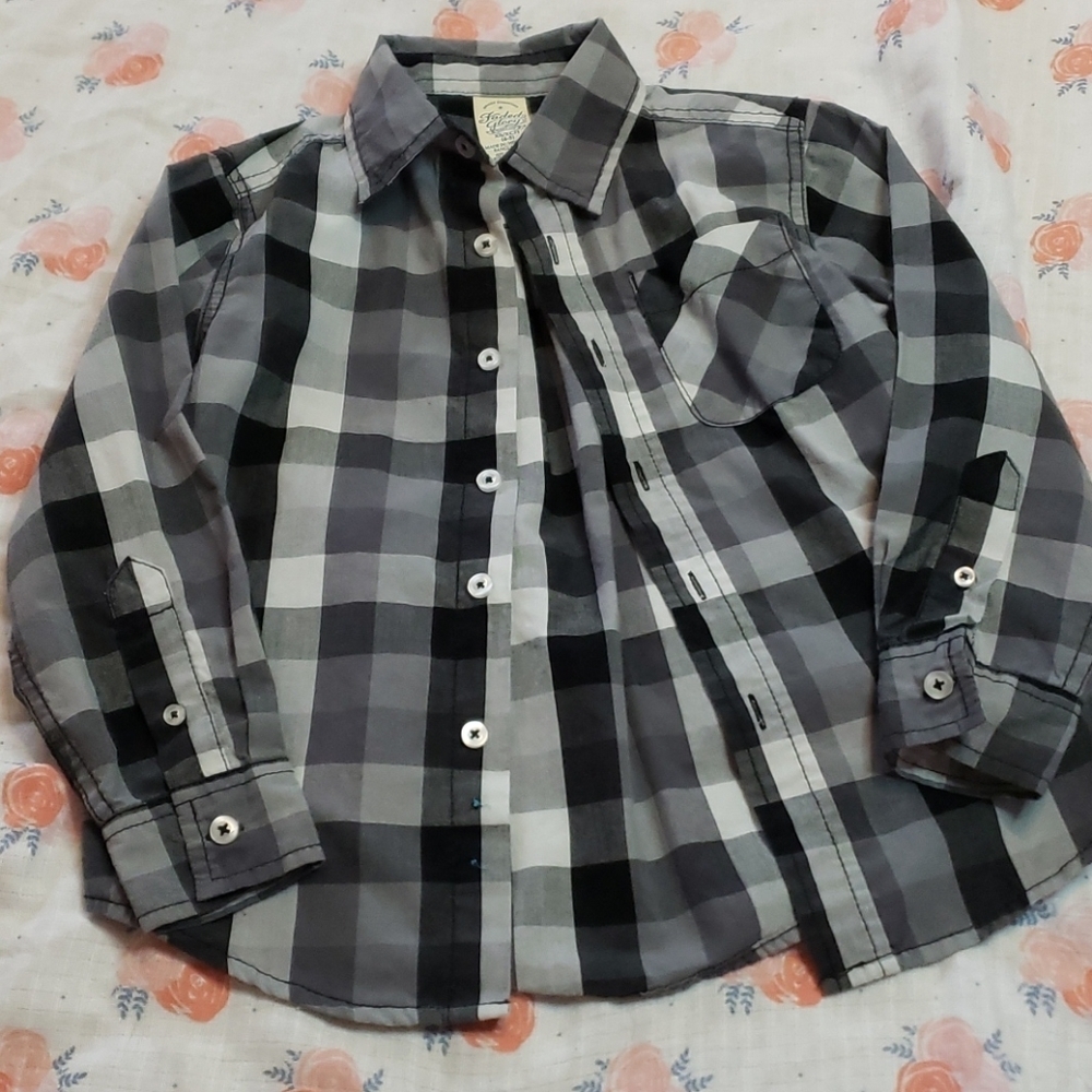 Lot of Plaid Button Downs Size 4-5